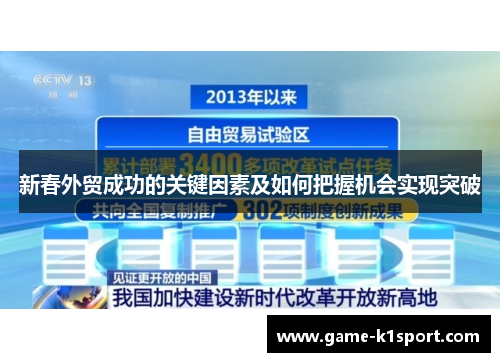 新春外贸成功的关键因素及如何把握机会实现突破
